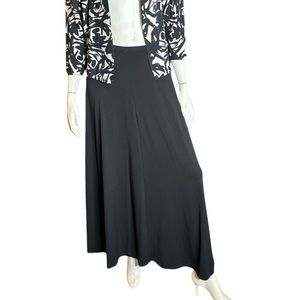 Maxi skirt long black